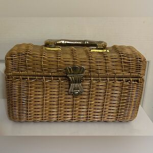 VINTAGE RITTER WICKER PURSE
